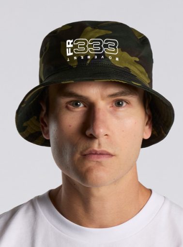 Fr333 Camo Bucket Hat 1117C